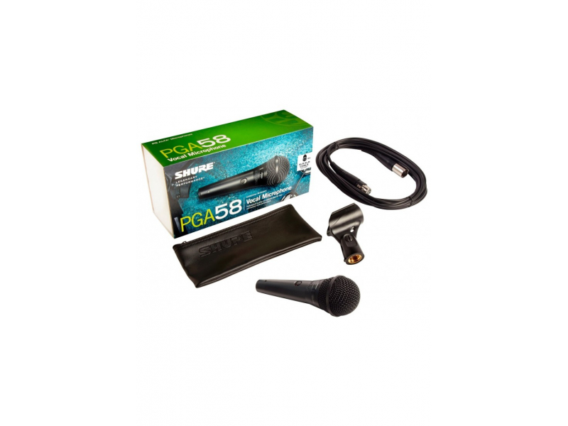 SHURE PGA 58-XLR-E Mikrofon dynamiczny Shure